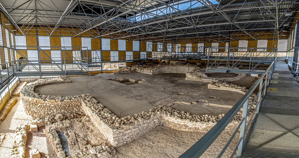 Sala Triabsidada. Villa romana de Noheda (Cuenca)