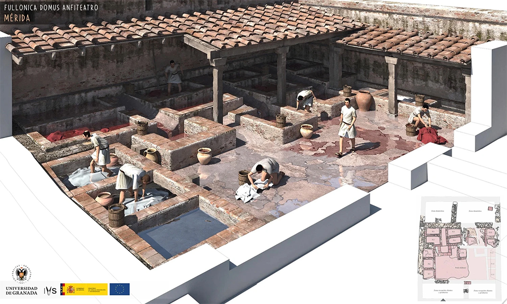 Fullónica romana. Mérida