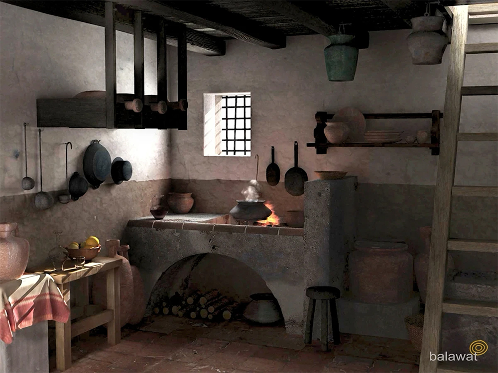 Cocina romana pompeyana