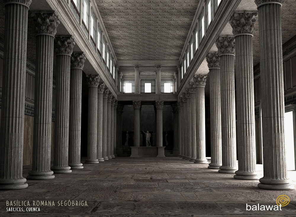 Basílica romana Segóbriga. Cuenca