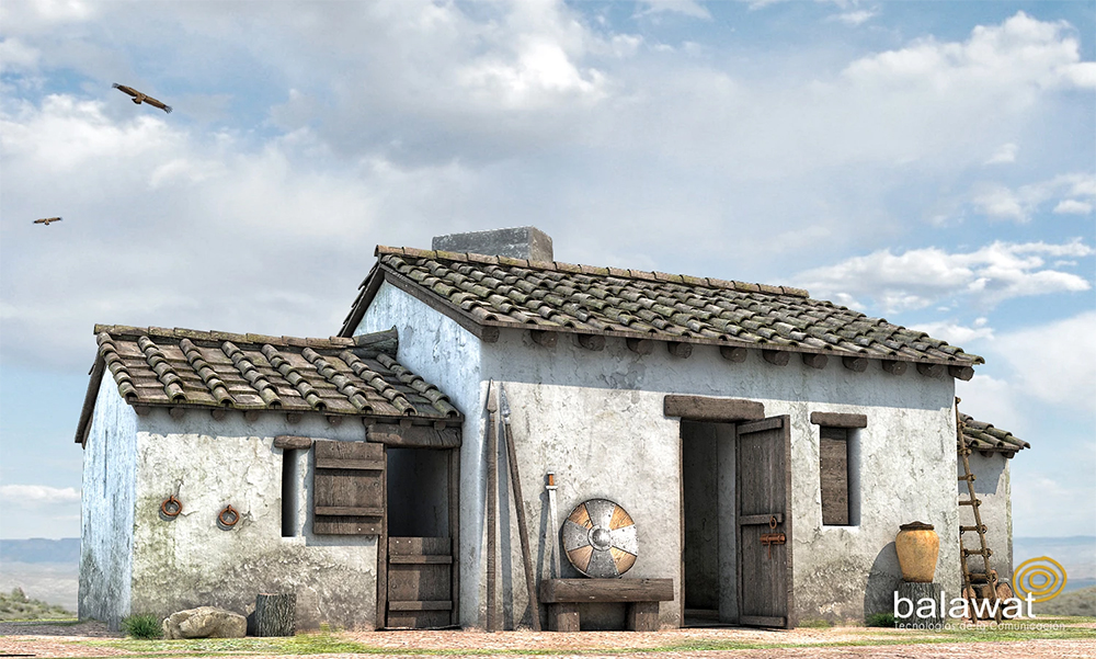 cabaña medieval
