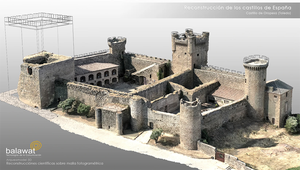 castillo de Oropesa. Toledo
